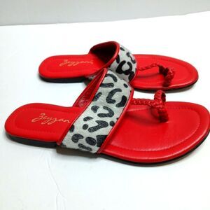 Zeyzani Red Sandals